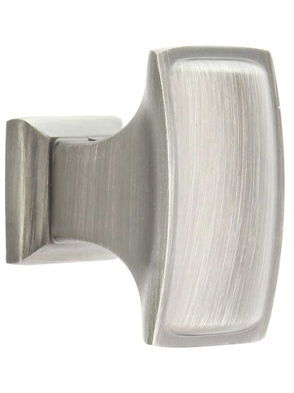Annadale 1-1/2 inch Pillow Cabinet Knob in Satin Nickel.